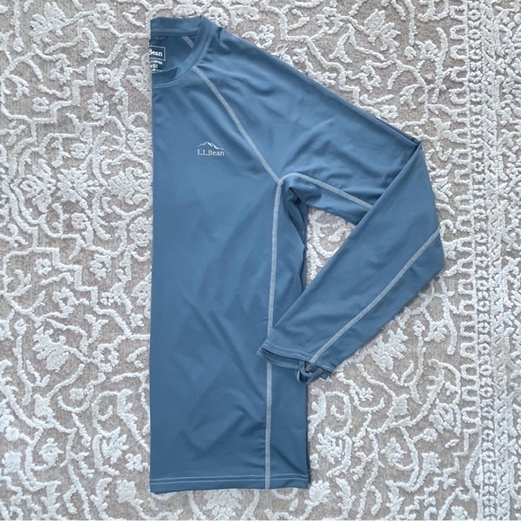 L.L. Bean Men’s Swift River Cooling Rash Guard Top - Picture 6 of 14